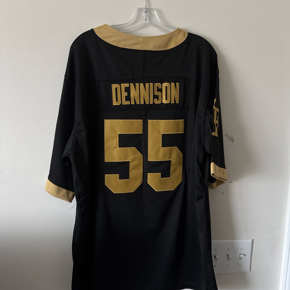 Black and Gold Sports Jersey - Picture 6 of 6
